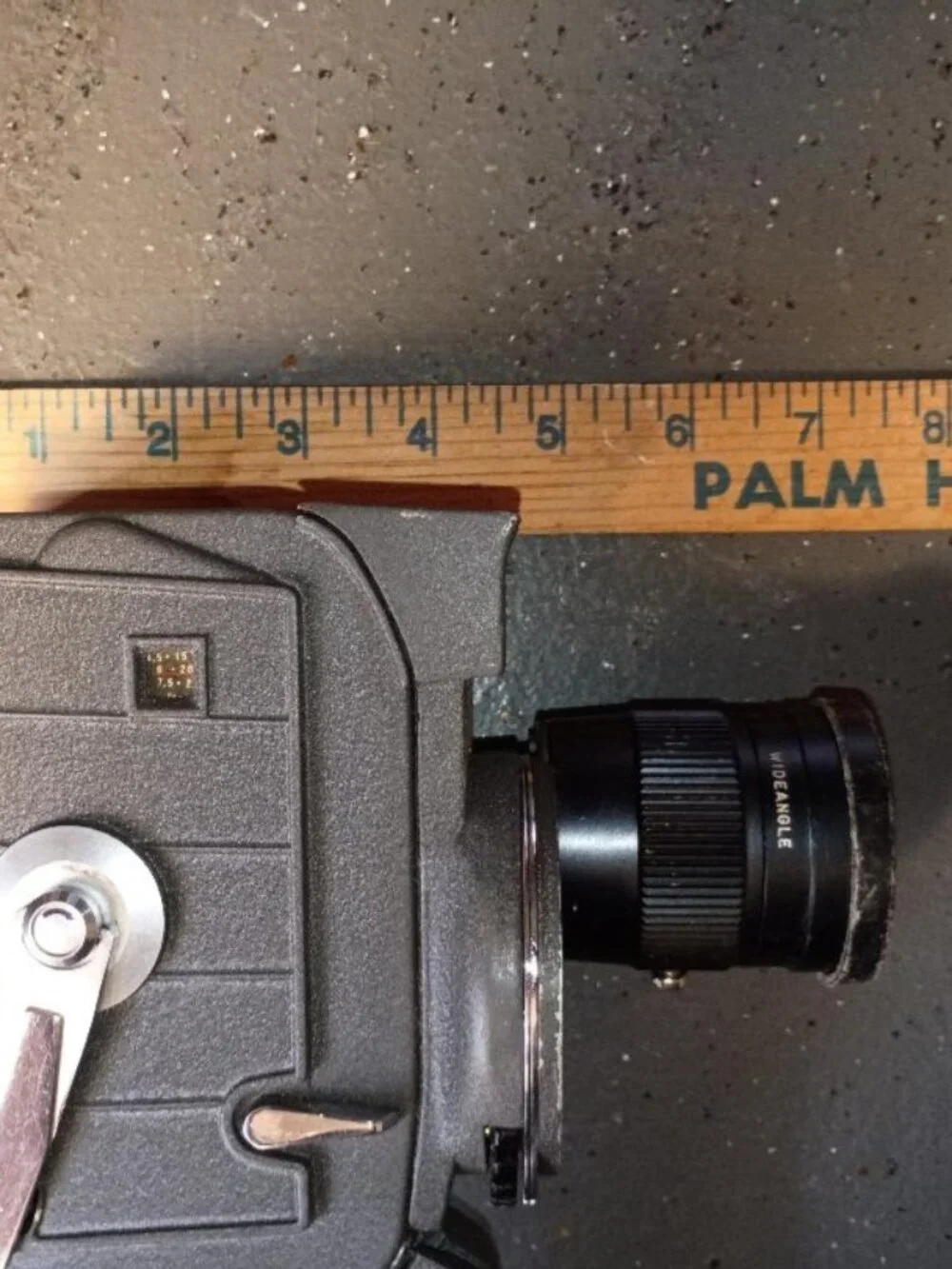 Vintage 8MM Mansfield Holiday Zoom MM Automatic/Windup Movie Camera 1960s